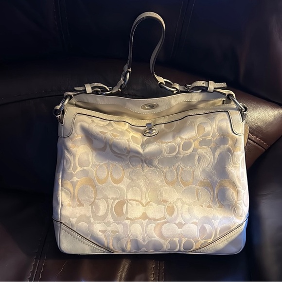 Coach Chelsea Optic Signature Purse Bag Y2K - Picture 3 of 7